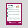 Perk Up Your Liver Poster